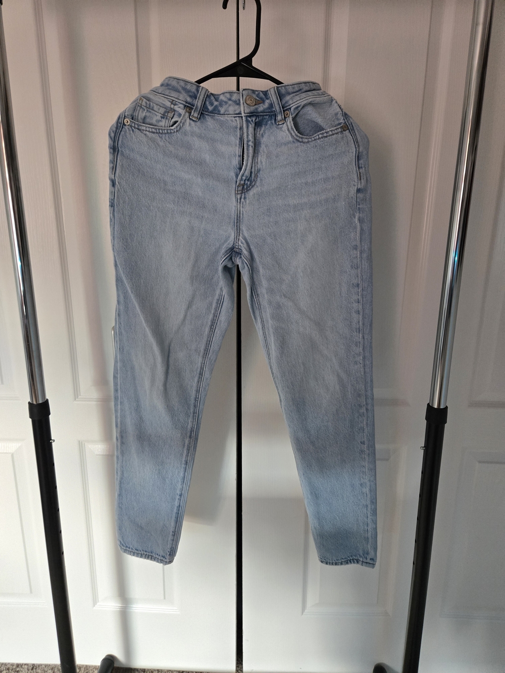 American Eagle Outfitters Light Blue Straight Leg Jeans